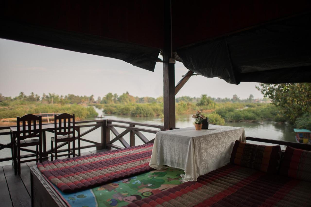 Chanhthida Guesthouse And The River Front Restaurant Ban Khon Exteriér fotografie