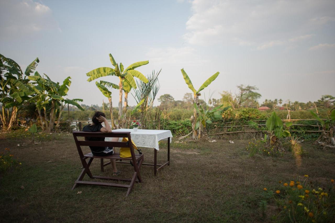 Chanhthida Guesthouse And The River Front Restaurant Ban Khon Exteriér fotografie