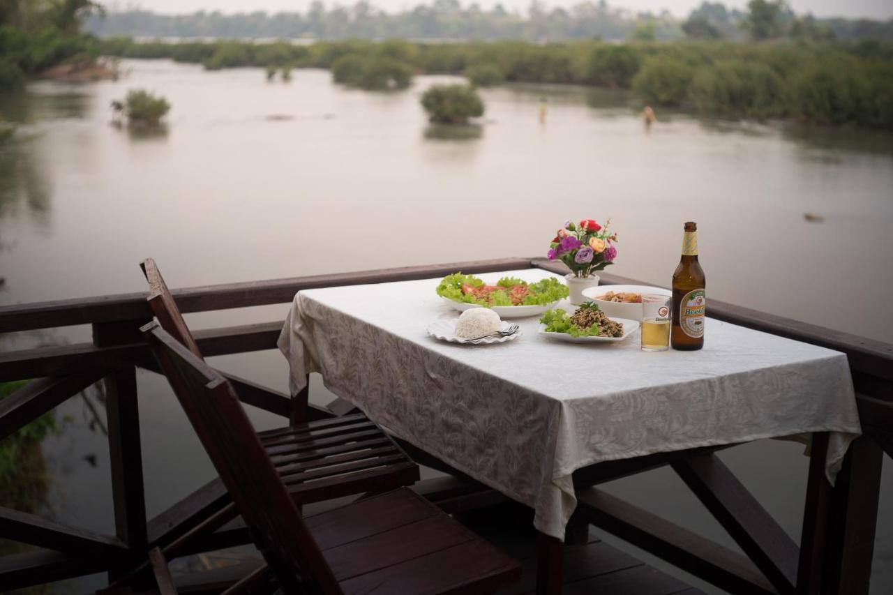 Chanhthida Guesthouse And The River Front Restaurant Ban Khon Exteriér fotografie