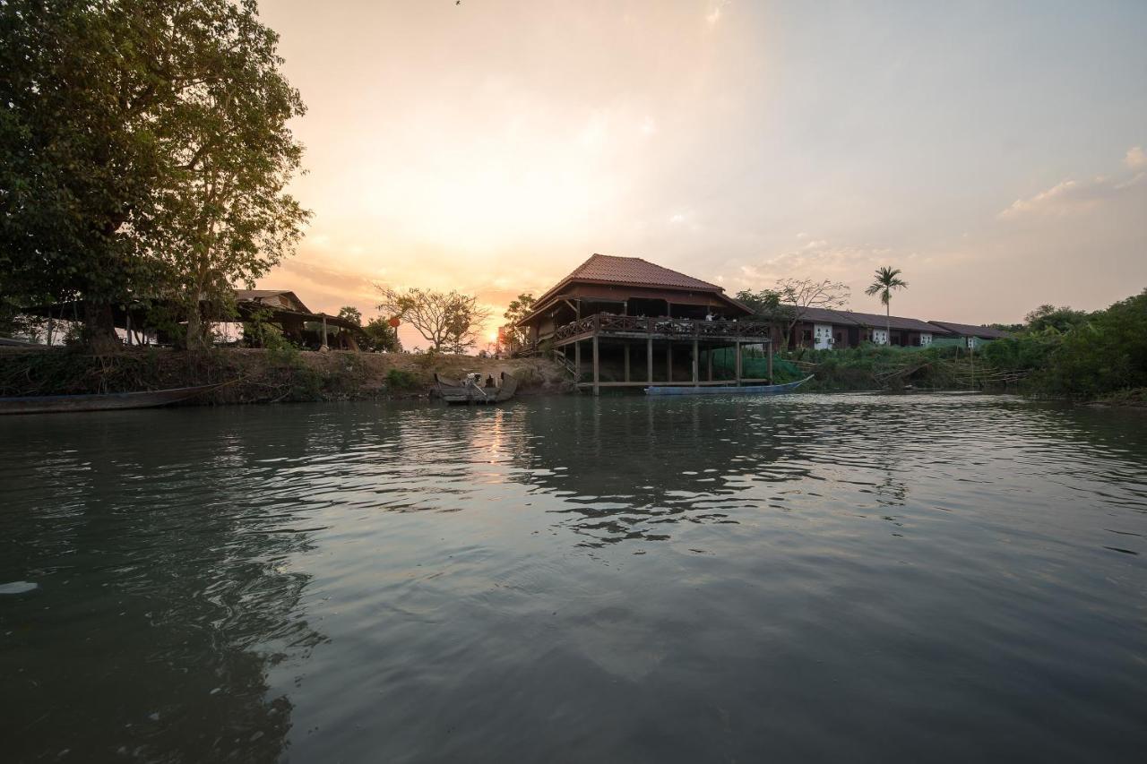 Chanhthida Guesthouse And The River Front Restaurant Ban Khon Exteriér fotografie